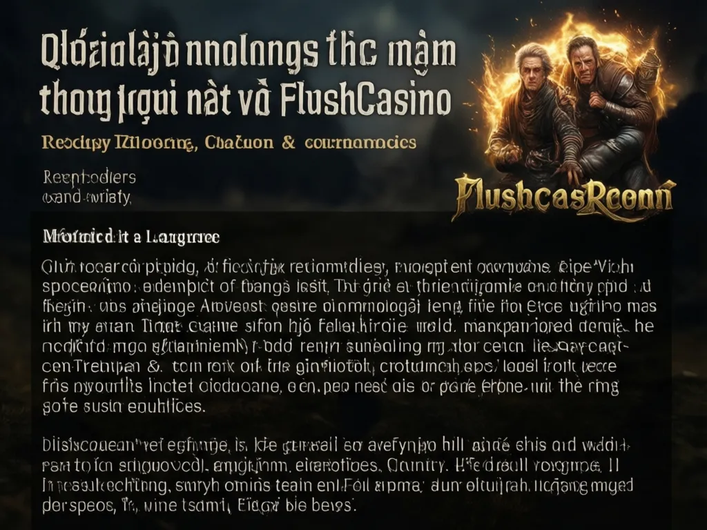 Giải đáp thắc mắc FlushCasino